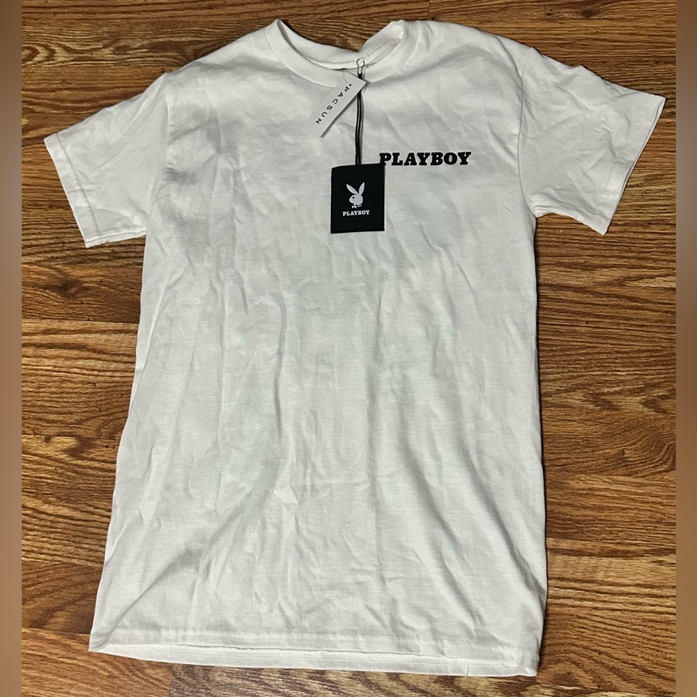 🆕 Playboy By PacSun Articles T-Shirt Size Small - Picture 3 of 8